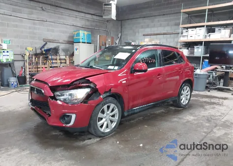 2015 Mitsubishi Outlander Sport Se z USA, uszkodzony, nr VIN 4A4AR4AU2FE021357